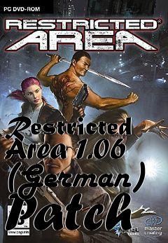 Box art for Restricted Area 1.06 (German) Patch