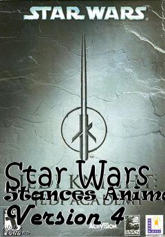 Box art for Star Wars Stances Animated Version 4
