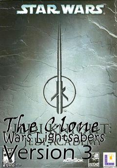 Box art for The Clone Wars Lightsabers Version 3