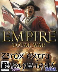 Box art for z3r0x extra campaigns