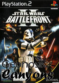 Box art for Geonosis: Canyons