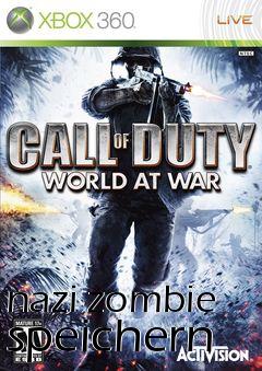 Box art for nazi zombie speichern