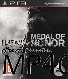 Box art for FIREANDFORGETS Pre-Restoration MP40