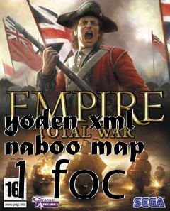 Box art for yoden xml naboo map 1 foc