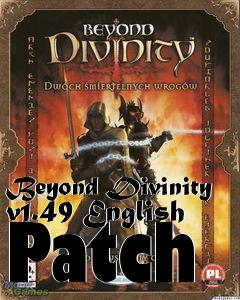 Box art for Beyond Divinity v1.49 English Patch