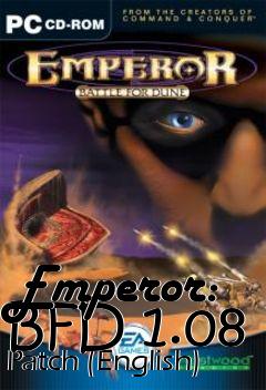 Box art for Emperor: BFD 1.08 Patch (English)