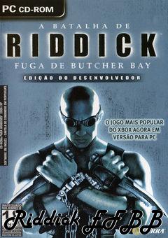 Box art for Riddick EFBB