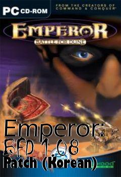Box art for Emperor: BFD 1.08 Patch (Korean)