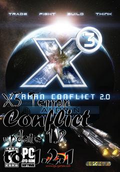 Box art for X3 Terran Conflict update 1.2 to 1.2.1