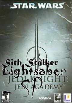 Box art for Sith Stalker Lightsaber - SP