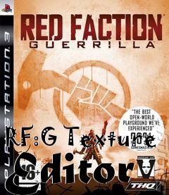 Box art for RF:G Texture Editor