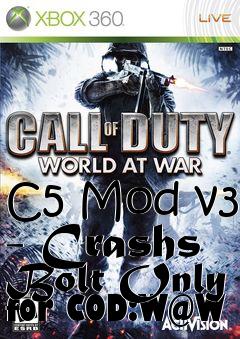 Box art for C5 Mod v3 - Crashs Bolt Only for COD:W@W