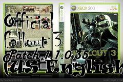 Box art for Official Fallout 3 Patch 1.1.0.35 (US English)