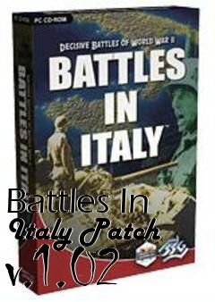 Box art for Battles In Italy Patch v.1.02