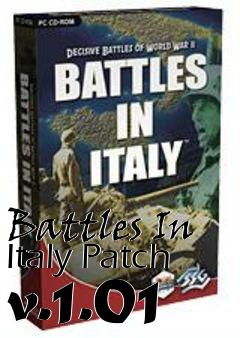 Box art for Battles In Italy Patch v.1.01
