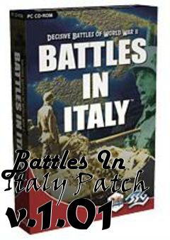 Box art for Battles In Italy Patch v.1.01