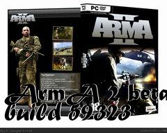 Box art for ArmA 2 beta build 59323