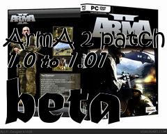 Box art for ArmA 2 patch 1.0 to 1.01 beta
