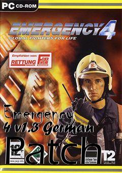 Box art for Emergency 4 v1.3 German Patch