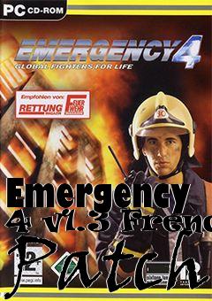 Box art for Emergency 4 v1.3 French Patch