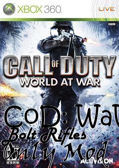 Box art for CoD: WaW Bolt Rifles Only Mod
