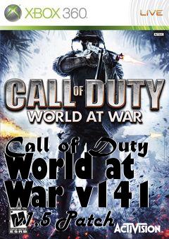 Box art for Call of Duty World at War v141 - v1.5 Patch