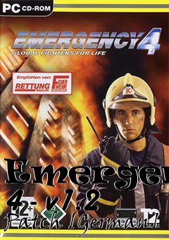 Box art for Emergency 4 - v1.2 Patch [German]