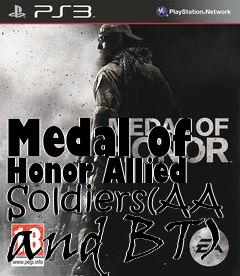 Box art for Medal of Honor Allied Soldiers(AA and BT)