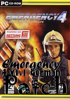 Box art for Emergency 4 v1.1 German Patch