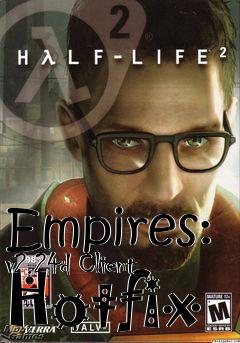 Box art for Empires: v2.24d Client Hotfix