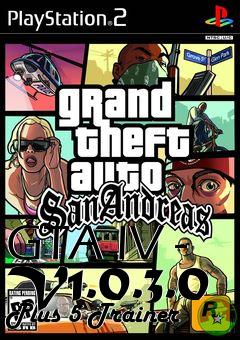 Box art for GTA IV - V1.0.3.0 Plus 5 Trainer