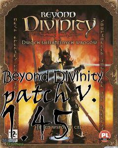 Box art for Beyond Divinity patch V. 1.45