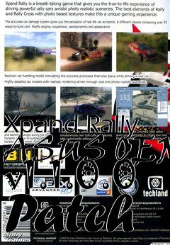 Box art for Xpand Rally ASUS OEM v1.1.0.0 Patch