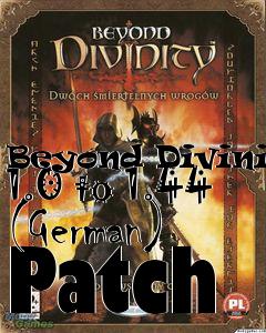 Box art for Beyond Divinity 1.0 to 1.44 (German) Patch