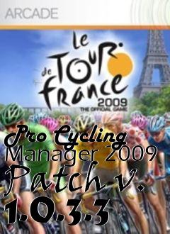 Box art for Pro Cycling Manager 2009 Patch v. 1.0.3.3
