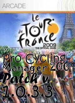 Box art for Pro Cycling Manager 2009 Patch v. 1.0.3.3