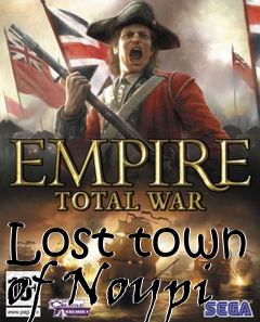 Box art for Lost town of Noypi