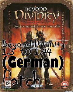 Box art for Beyond Divinity 1.3  to 1.44 (German) Patch