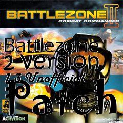 Box art for Battlezone 2 version 1.3 Unofficial Patch