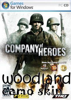 Box art for woodland camo skin