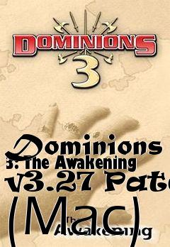 Box art for Dominions 3: The Awakening v3.27 Patch (Mac)