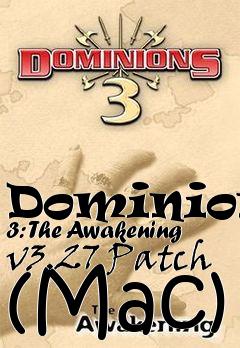 Box art for Dominions 3: The Awakening v3.27 Patch (Mac)