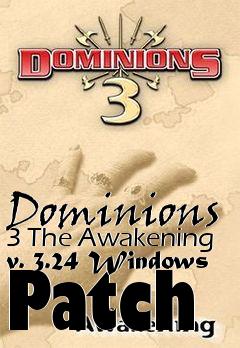 Box art for Dominions 3 The Awakening v. 3.24 Windows Patch