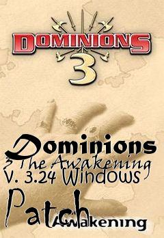 Box art for Dominions 3 The Awakening v. 3.24 Windows Patch