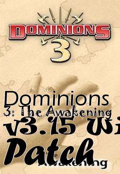 Box art for Dominions 3: The Awakening v3.15 Win Patch