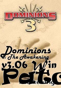 Box art for Dominions 3: The Awakening v3.06 Win Patch