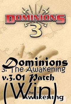 Box art for Dominions 3: The Awakening v.3.01 Patch (Win)