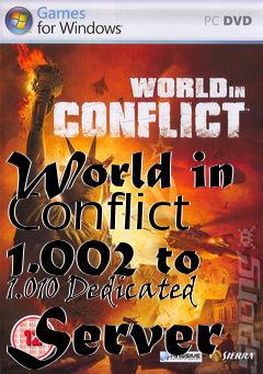 Box art for World in Conflict 1.002 to 1.010 Dedicated Server