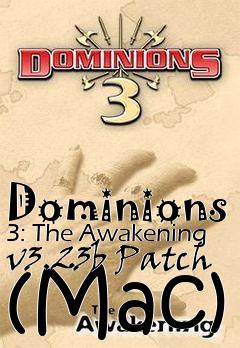 Box art for Dominions 3: The Awakening v3.23b Patch (Mac)