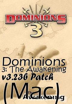 Box art for Dominions 3: The Awakening v3.23b Patch (Mac)